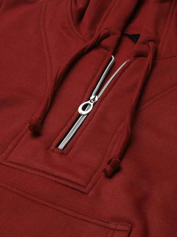 BRINNS_Women_Peach-Coloured_Hooded_Sweatshirt