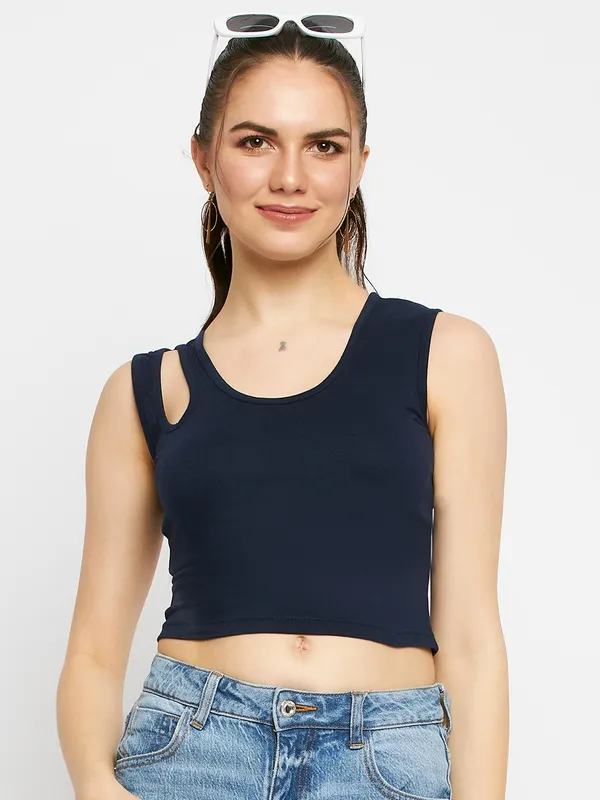 BRINNS_Square_Neck_Flutter_Sleeves_LayeCREAM_Pure_Cotton_Crop_Top