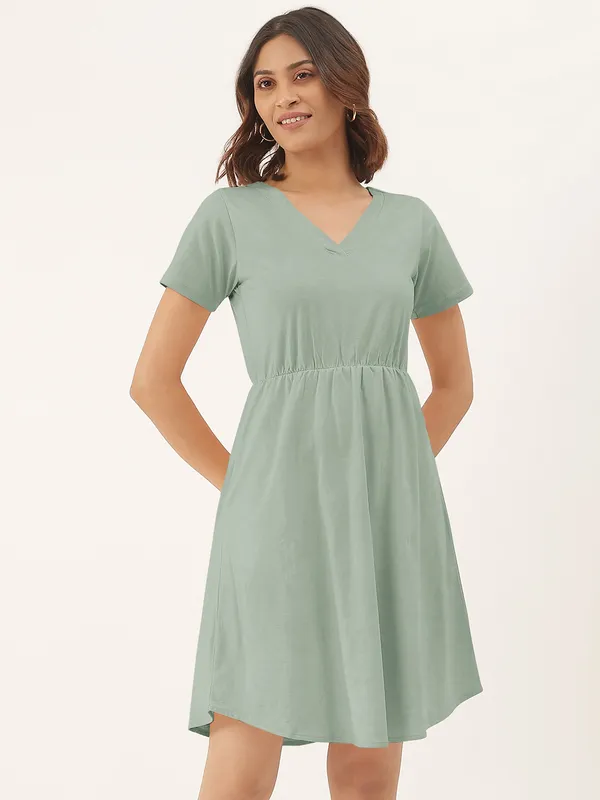 BRINNS_Women_Plus_Size_Fit_&_Flare_Dress