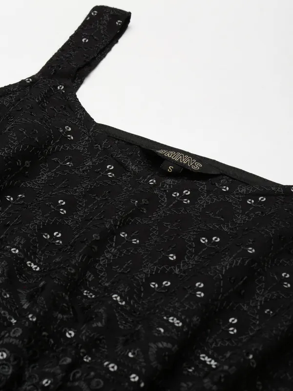 Black_Rayon_Sequinn_Tops_For_Women
