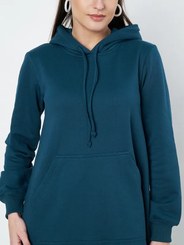 BRINNS_Women_Hood_Cuffed_Sleeves_A-Line_Midi_Dress