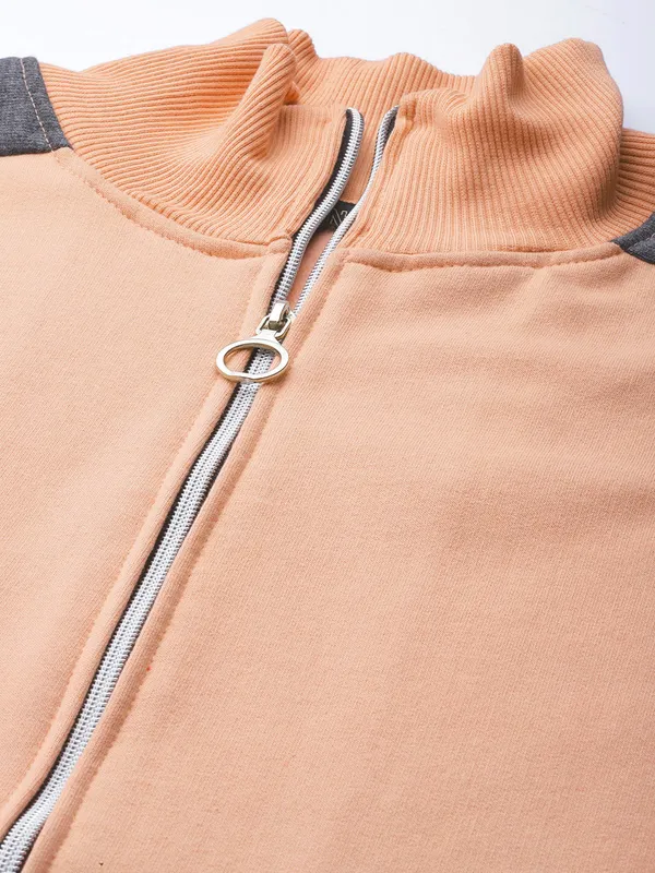 BRINNS_Women_Maroon_Solid_Sweatshirt