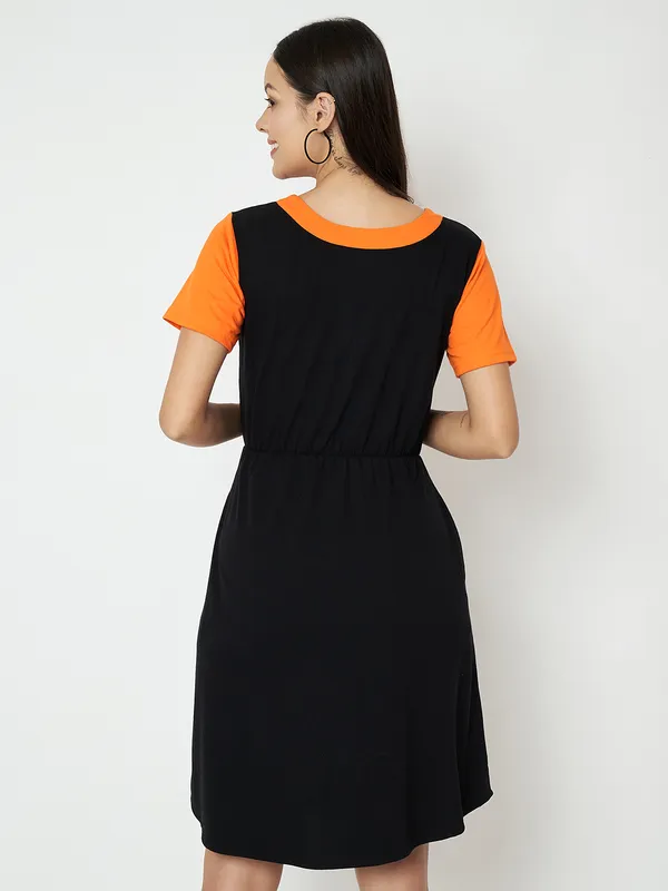 Blackorange_Cotton_Blend_Single_Jersey_Dresses