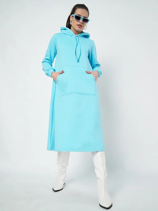 BRINNS_Women_Hood_Cuffed_Sleeves_A-Line_Midi_Dress