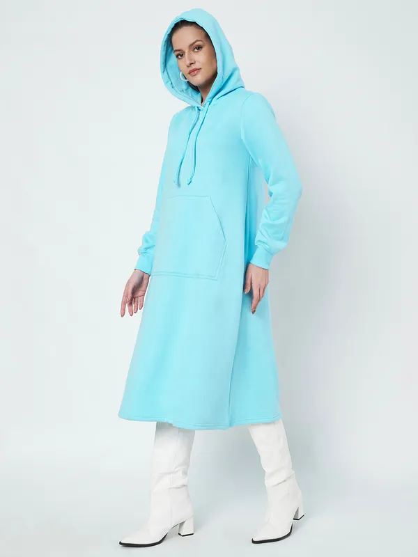 BRINNS_Women_Hood_Cuffed_Sleeves_A-Line_Midi_Dress