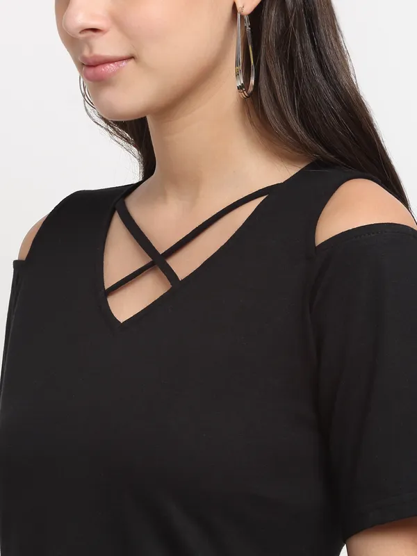 Black_Cotton_Blend_Single_Jersey_Tops