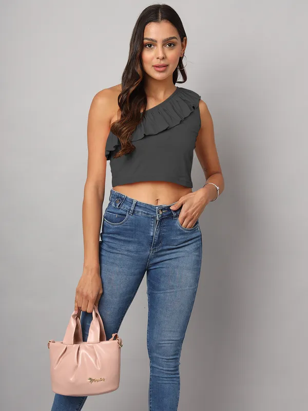 Charcoal_Cotton_Blend_Single_Jersey_Tops