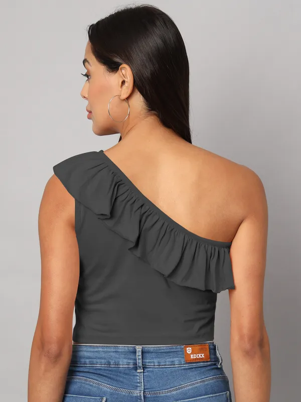 Charcoal_Cotton_Blend_Single_Jersey_Tops