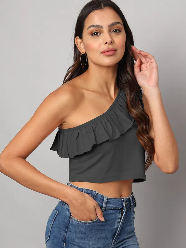 Charcoal_Cotton_Blend_Single_Jersey_Tops