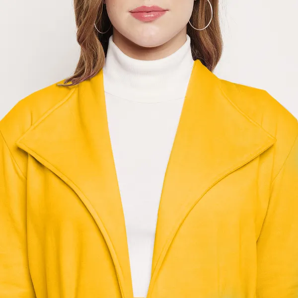 BRINNS_Women_Single_Breasted_Solid_Overcoat