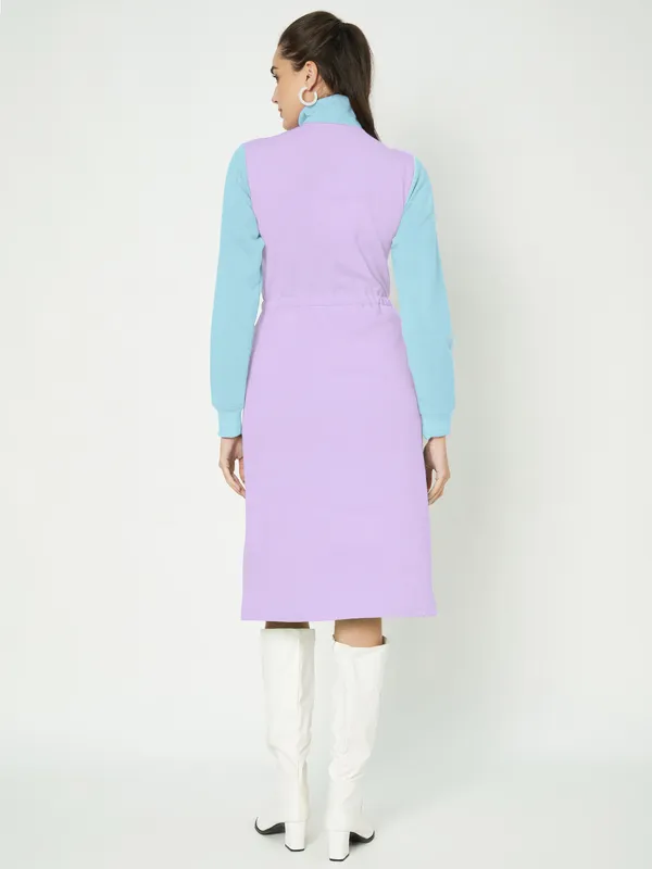 BRINNS_Women_Colourblocked_A-Line_Dress