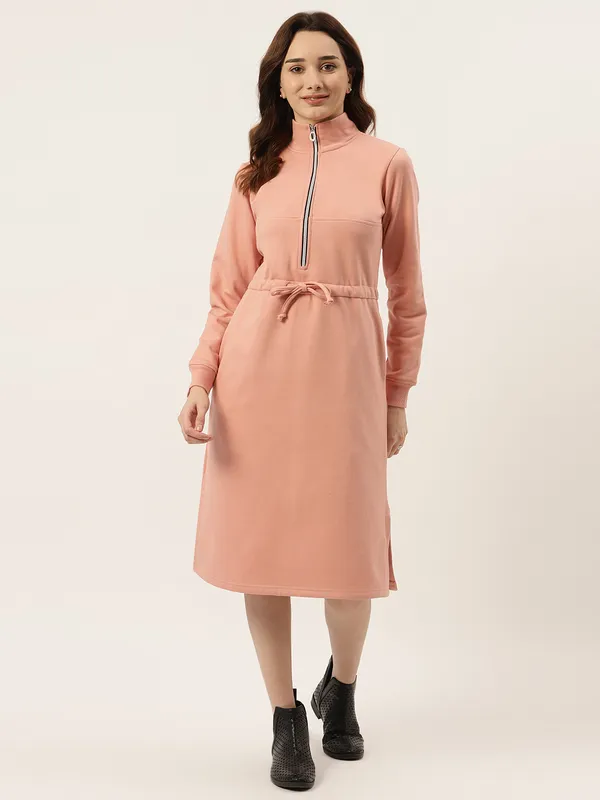 Colourblocked_A-Line_Dress
