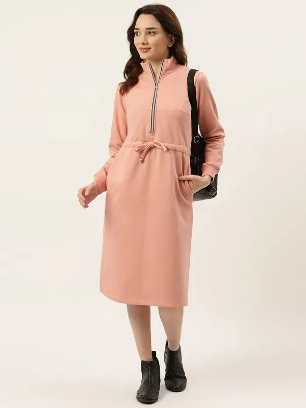 Colourblocked_A-Line_Dress