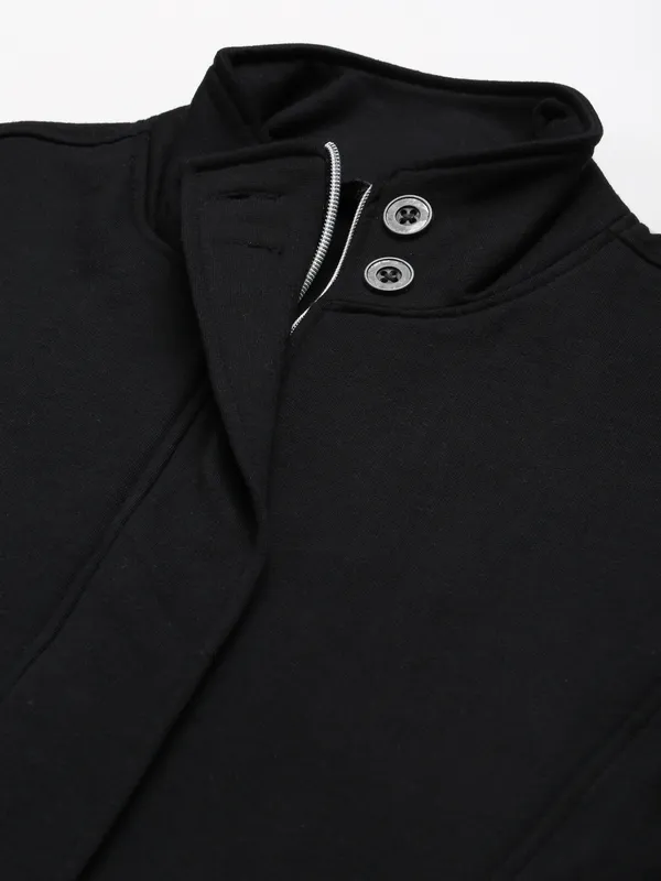 BRINNS_Women_Charcoal_Solid__Sweatshirt