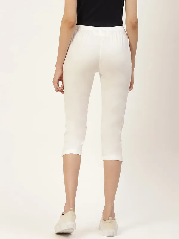 Offwhite_COTTON_Poplin_Lycra_Capris