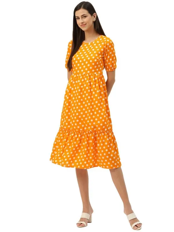 Mustardpolka_Polyester_Print_Dresses