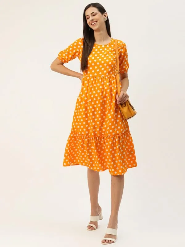 Mustardpolka_Polyester_Print_Dresses