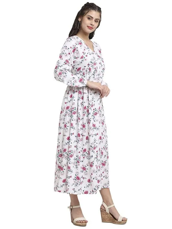 Whiteprint_Rayon_Print_Dresses