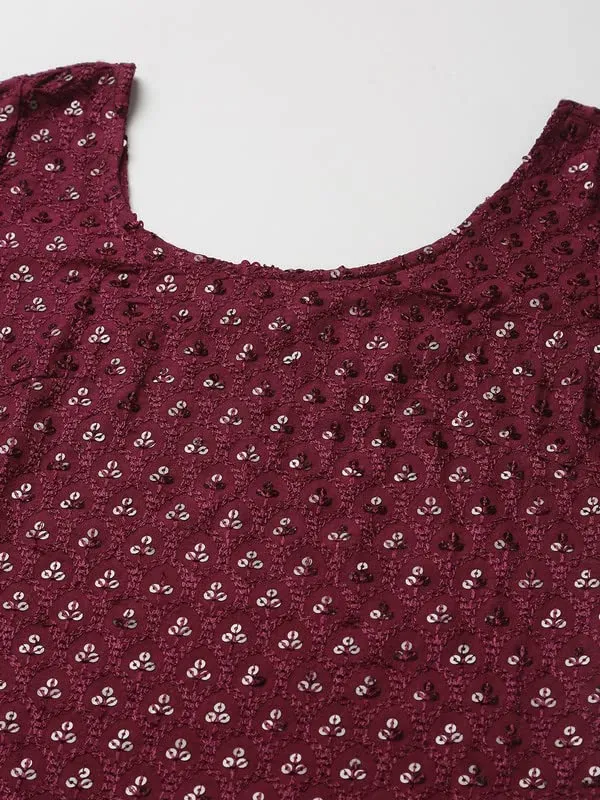 Purple_Rayon_Sequinn_Dresses_For_Women