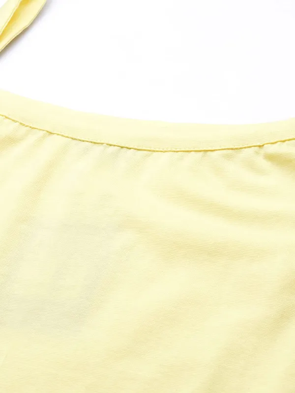 Cream_Cotton_Lycra_Camisoles