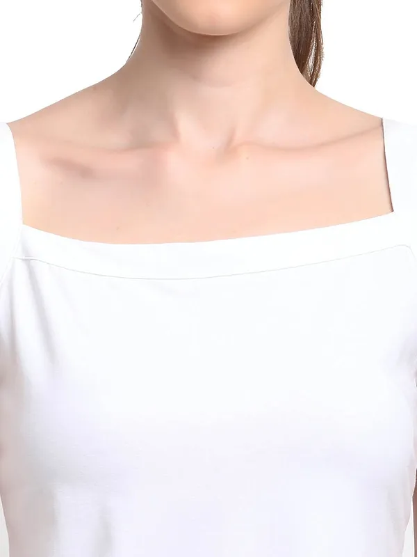 White_Cotton_Lycra_Camisoles