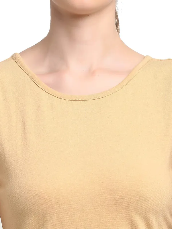 Dbeige_Cotton_Lycra_Camisoles