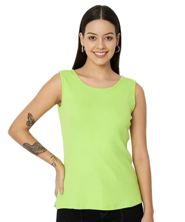 Greenrib_Cotton_Lycra_Camisoles