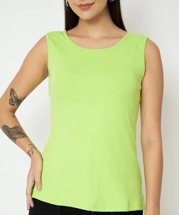 Greenrib_Cotton_Lycra_Camisoles