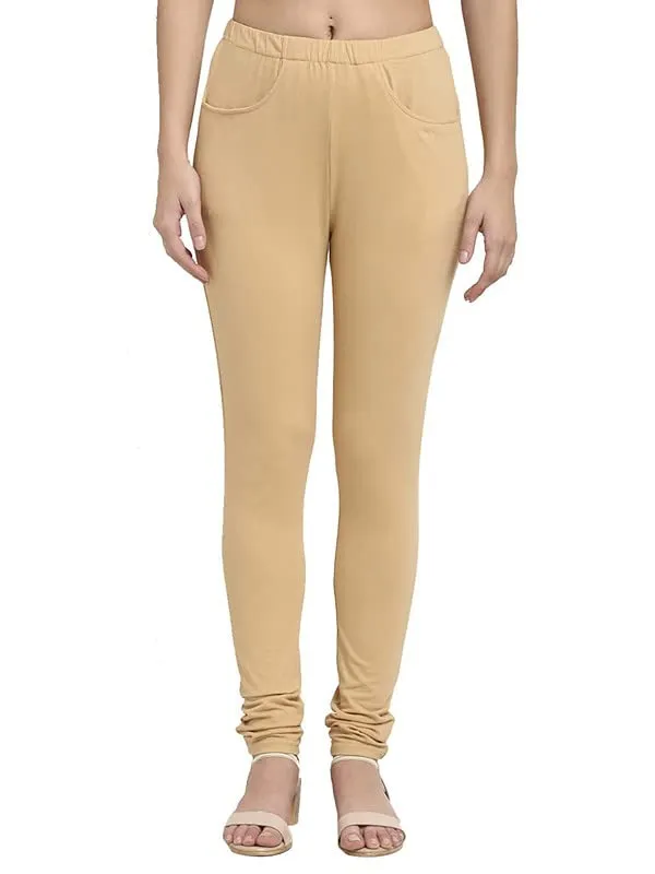 Dbeige_Cotton_Lycra_Leggings