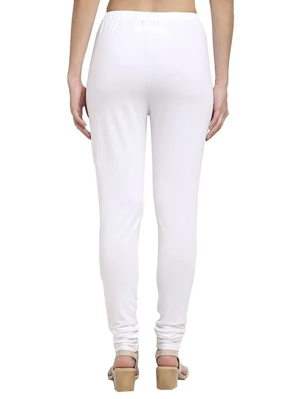 White_Cotton_Lycra_Leggings
