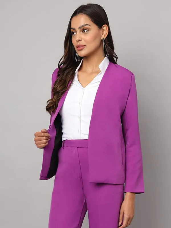 Purple_Polyester_Lycra_Blazers
