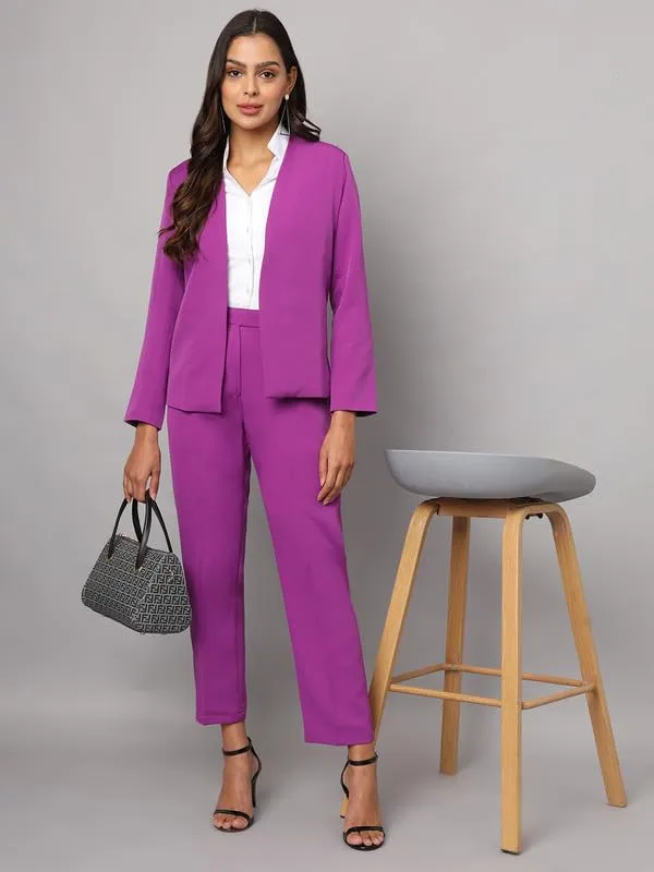 Purple_Polyester_Lycra_Blazers