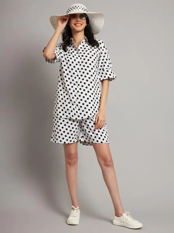 White_Polka_Polyester_Print_Co-Ords