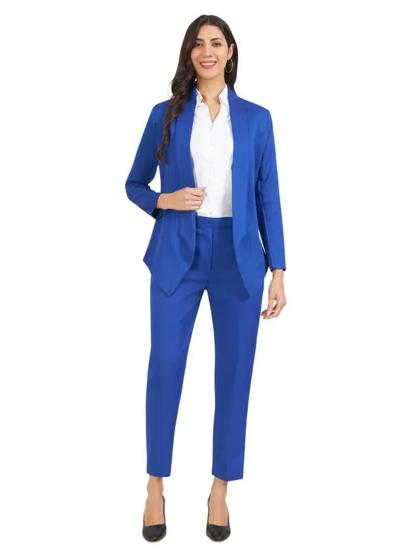 BRINNS_Women_Shawl_Collar_Blazer_with_Pant_Set