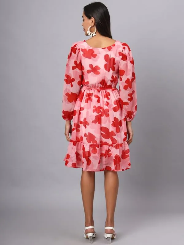 Multi_Coloured_Georgette_Dresses