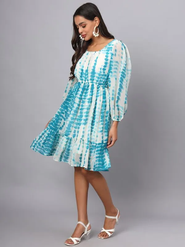 Multi_Coloured_Georgette_Dresses