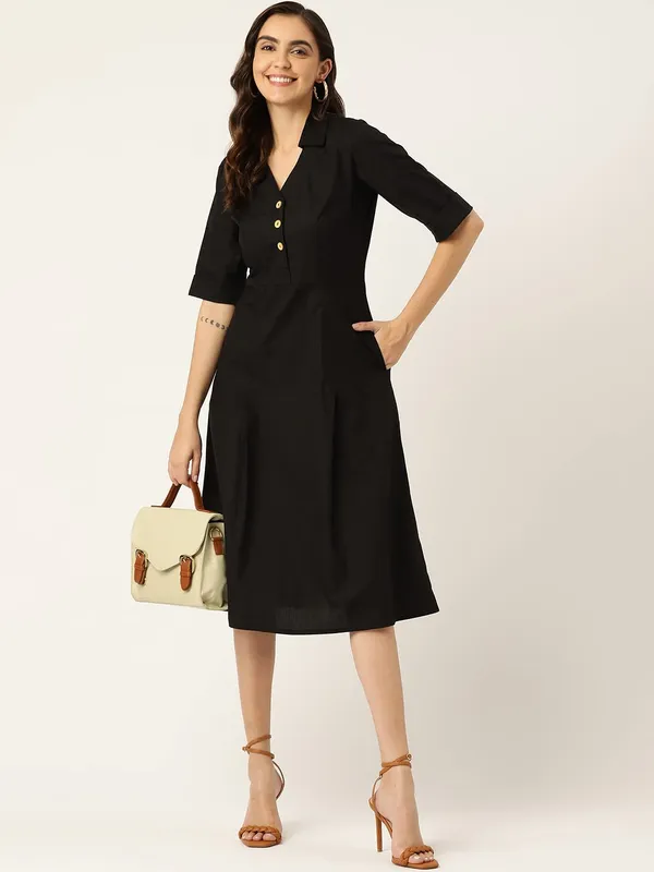 Black_Cotton_Poplin_Dresses