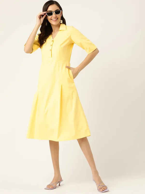 Cream_Cotton_Poplin_Dresses