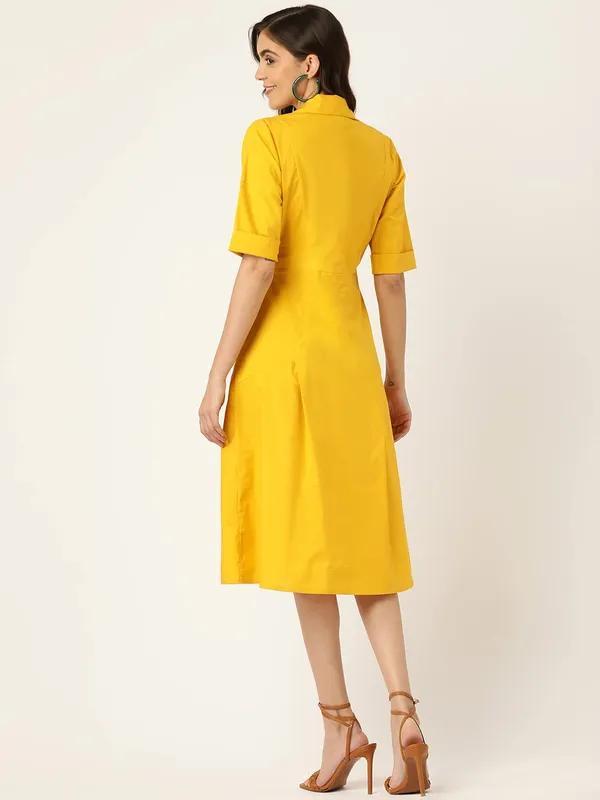 Mustard_Cotton_Poplin_Dresses
