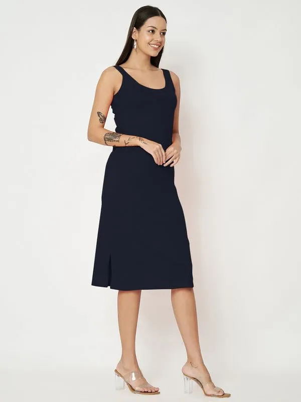 Navy_Cotton_Lycra_Dresses