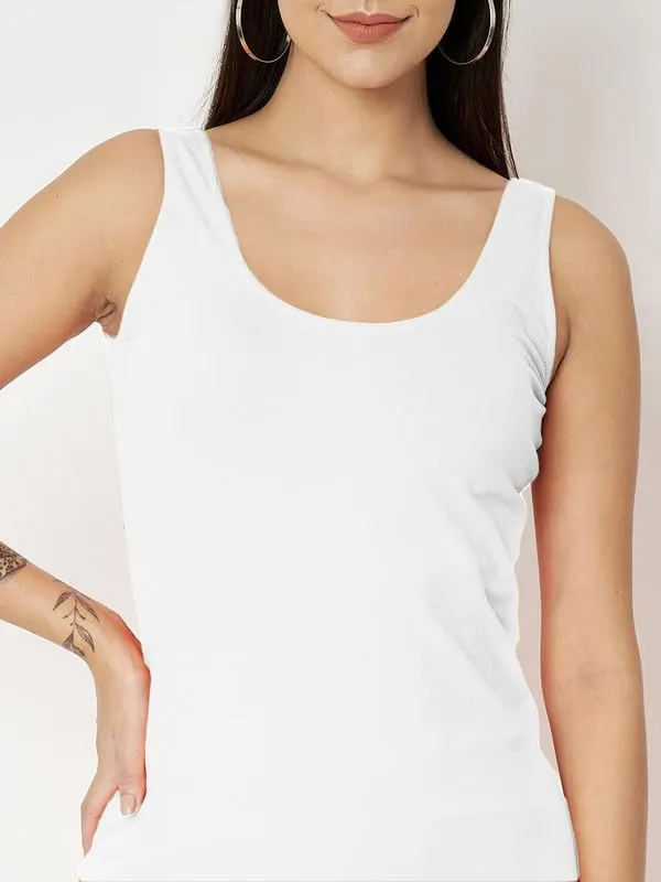 White_Cotton_Lycra_Dresses