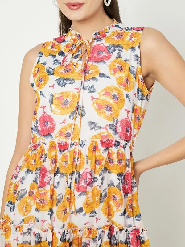Multicolor_Georgette_Dresses