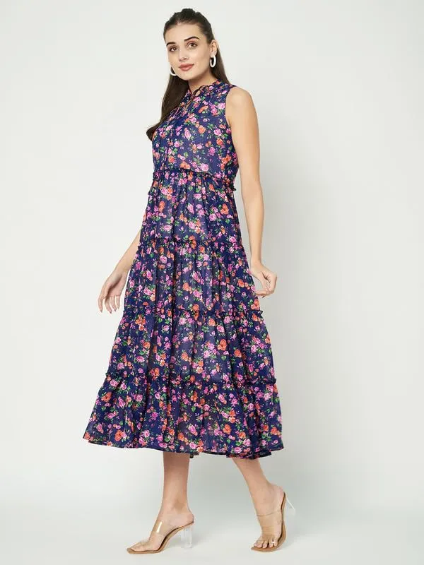 Multicolor_Georgette_Dresses