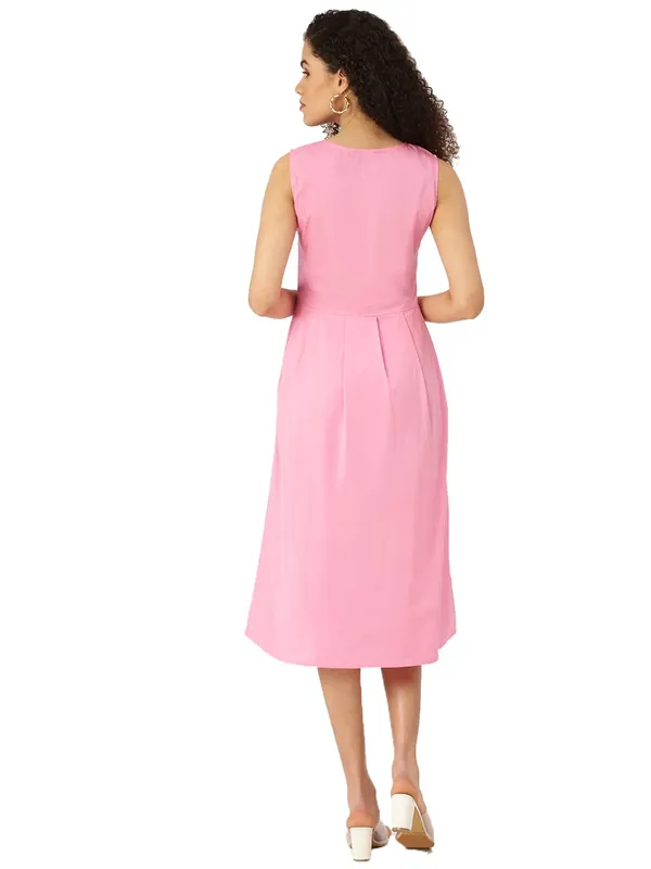 BRINNS_Pink_Midi_Dress