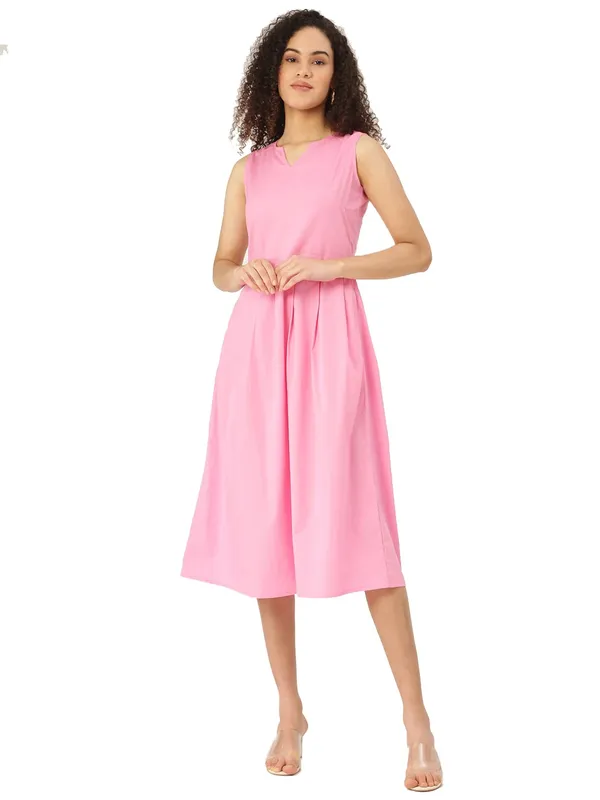 BRINNS_Pink_Midi_Dress