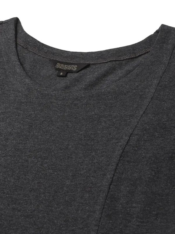 Charcoal_Cotton_Blend_Single_Jersey_Dresses