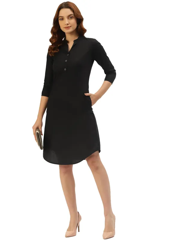 Black_Cotton_Poplin_Dresses