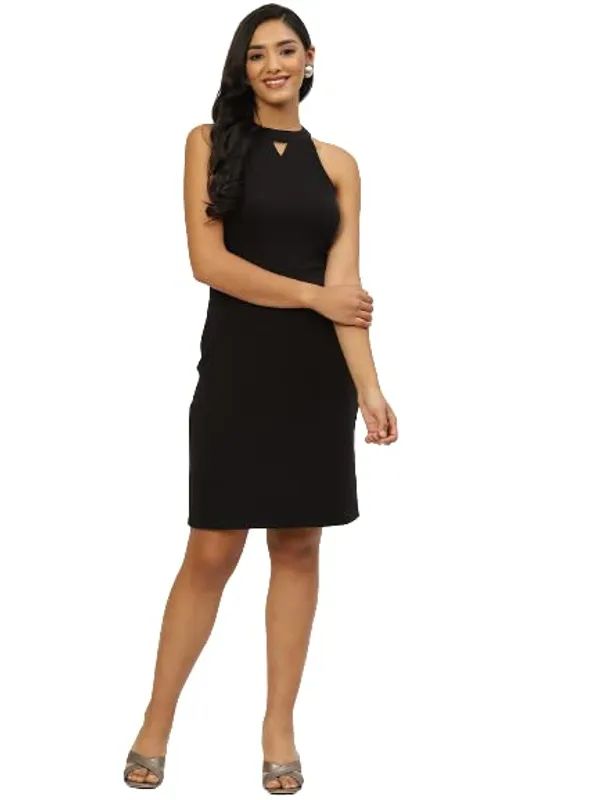 Black_Cotton_Loop_Teri_Dresses