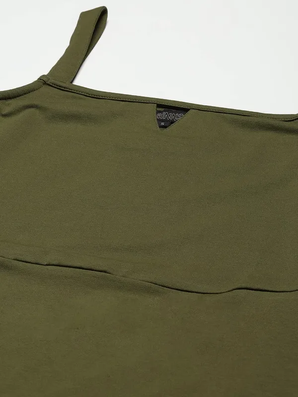 Olive_Cotton_Loop_Teri_Dresses