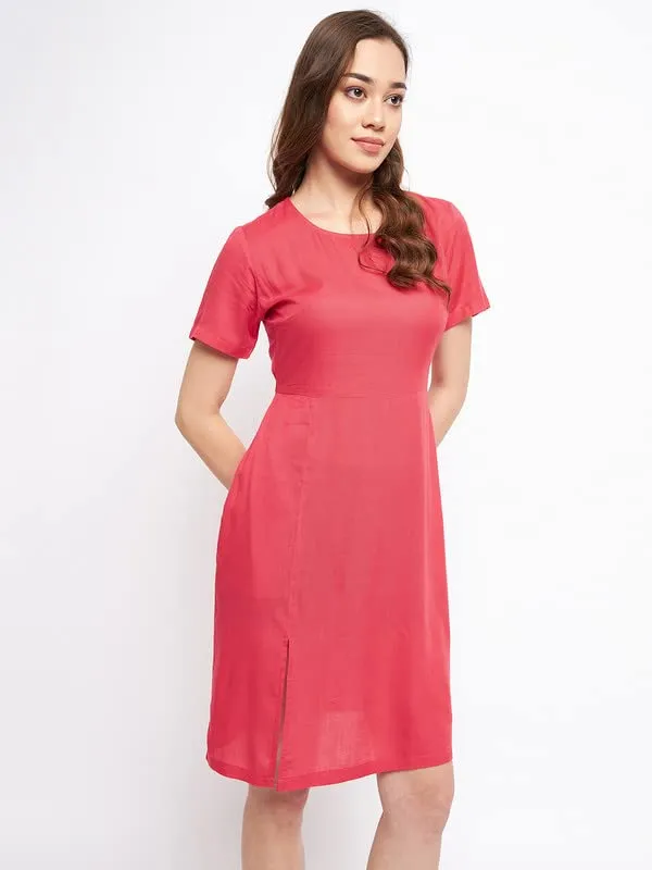 Ltred_Rayon_Solid_Dresses